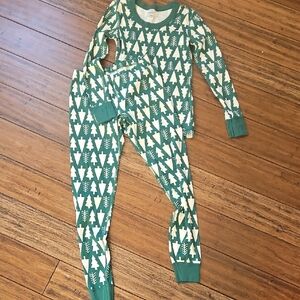 Hanna Andersson‎ Tree Print Pajama Set Small